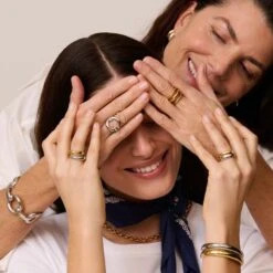 Bague Large INES - Argenté -Bagues Magasin 02220312 050 52 M2