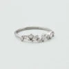 Bague Fine PLEIADES - Cristal / Argenté -Bagues Magasin 02220489 136 52 01