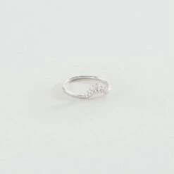 Bague Fine LUCKY EYE - Cristal / Argenté