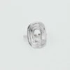 Bague Large SOUL - Argenté 1 Bague Large SOUL - Argenté -Bagues Magasin 02220500 050 52 01