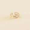 Bague Ajustable CHAIN - Doré -Bagues Magasin 02240445 157 52 01