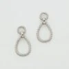 Boucles D'oreilles Pendantes HARMONIE - Argenté -Bagues Magasin 02320268 050 TU 01