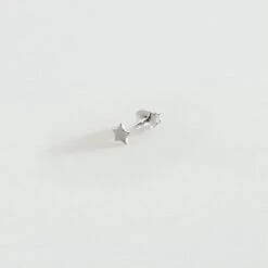 Piercing Puce STARRY - Argenté