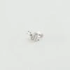 Piercing Puce SNAKY - Cristal / Argenté -Bagues Magasin 02320980 136 TU 01