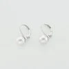 Boucles D'oreilles Pendantes PEARLY - Perle / Argenté -Bagues Magasin 02321070 293 TU 01