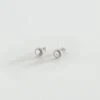 Boucles D'oreilles Puces IMPERIAL - Cristal / Argenté -Bagues Magasin 02321240 136 TU 01