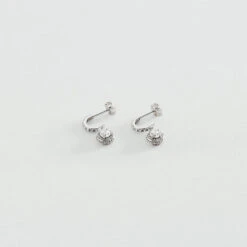 Créoles IMPERIAL - Cristal / Argenté