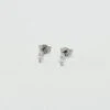 Boucles D'oreilles Puces PLEIADES - Cristal / Argenté -Bagues Magasin 02321244 136 TU 01