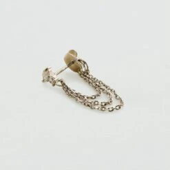 Piercing Créole AMAS - Cristal / Argenté