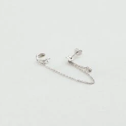 Piercing Ear Cuff AMAS - Cristal / Argenté