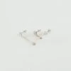 Piercing Puce MIX& MATCH - Cristal / Argenté -Bagues Magasin 02321266 136 TU 01