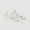 Boucles D'oreilles Pendantes CHAIN - Argenté 1 Boucles D'oreilles Pendantes CHAIN - Argenté -Bagues Magasin 02350941 064 TU 01