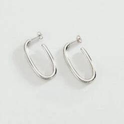 Créoles CHAIN - Argenté