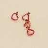 Boucles D'oreilles Pendantes SESHA - Rose / Doré -Bagues Magasin 02350945 315 TU 01