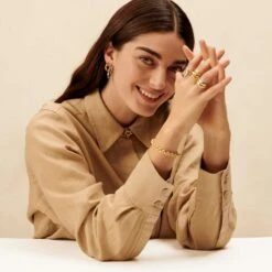 Créoles GIPSY - Argenté -Bagues Magasin 02370822 064 TU M2