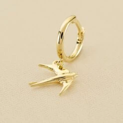 Piercing Créole BIRDY - Doré