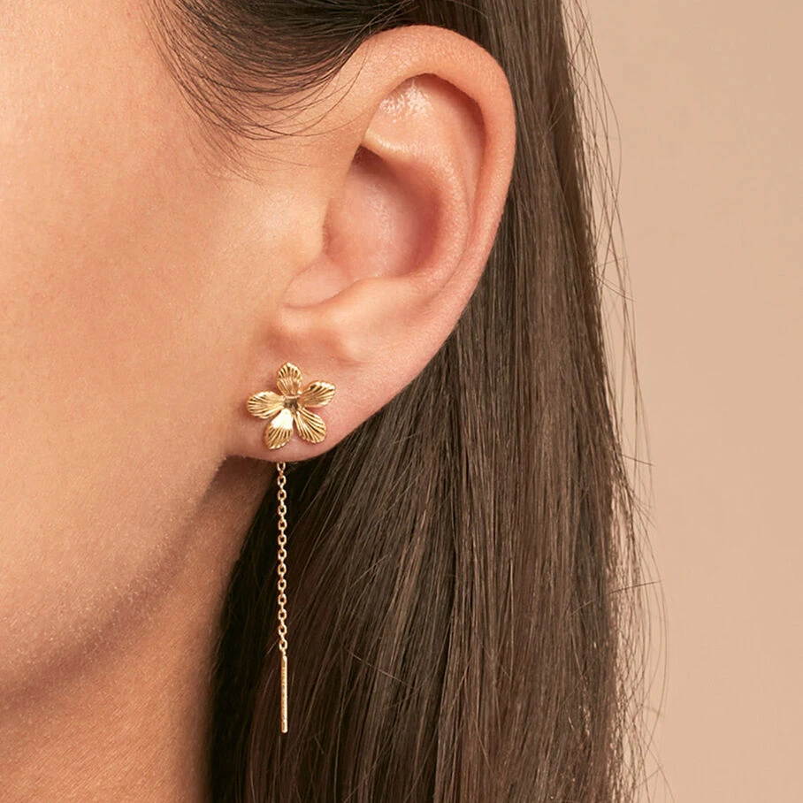 Piercing Puce BLOOMY - Doré 4 Piercing Puce BLOOMY - Doré – Image 2