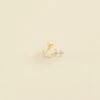 Piercing Créole DIAMSTAR - Cristal / Doré -Bagues Magasin 02390070 137 TU 01