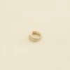 Piercing Ear Cuff PAVE - Cristal / Doré -Bagues Magasin 02390098 137 TU 01