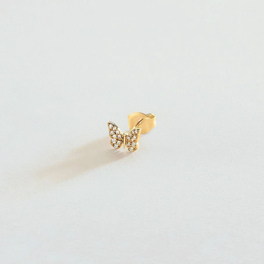 Piercing Puce TINY - Doré / Gun 3 Piercing Puce TINY - Doré / Gun