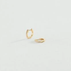 Créoles AUSTRAL - Cristal / Doré