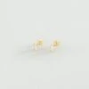 Boucles D'oreilles Puces SOL - Cristal / Doré -Bagues Magasin 02390123 137 TU 01
