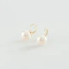 Boucles D'oreilles Pendantes PEARLY - Perle / Doré -Bagues Magasin 02390128 294 TU 01