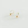 Boucles D'oreilles Pendantes BOUL - Doré