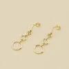 Boucles D'oreilles Pendantes PHILRING - Doré -Bagues Magasin 02390274 157 TU 01