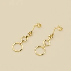 Boucles D'oreilles Pendantes PHILRING - Doré