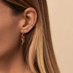 Piercing Puce ASTRAL - Multicolore / Doré -Bagues Magasin 02390395 256 TU M1