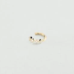 Piercing Ear Cuff OFEE - Cristal / Doré
