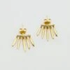 Boucles D'oreilles Puces RADIEUX - Doré