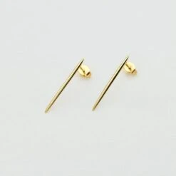 Boucles D'oreilles Pendantes RADIEUX - Doré