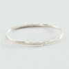 Jonc BANGLE - Argenté -Bagues Magasin 02420546 050 TU 01