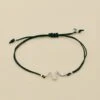 Bracelet Cordon SNAKY - Cristal / Noir