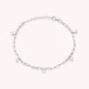 Bracelet Souple HERA - Cristal / Argenté -Bagues Magasin 02420725 136 TU 01