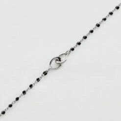 Bracelet Souple SMARTY - Noir / Argenté