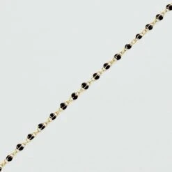 Bracelet Souple SMARTY - Noir / Doré