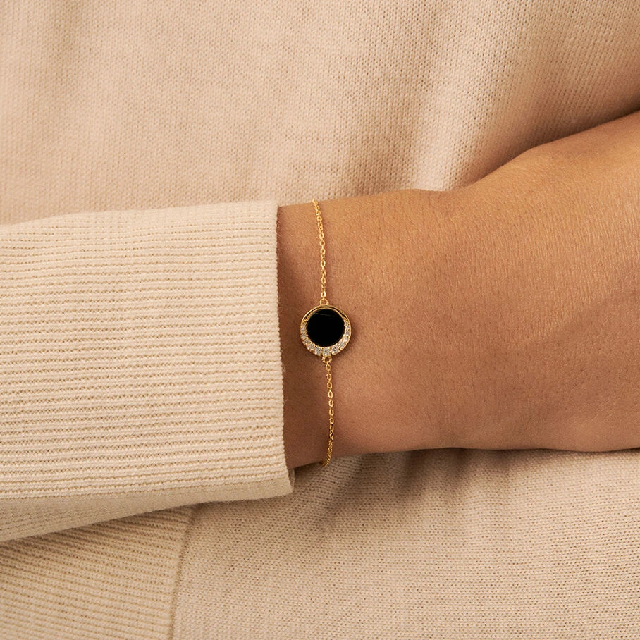 Bracelet Souple MOONONYX - Onyx 4 Bracelet Souple MOONONYX - Onyx – Image 2