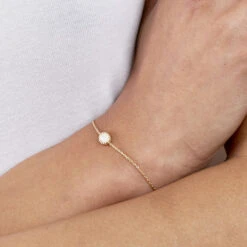 Bracelet Souple ATMA - Nacre /rose 8 Bracelet Souple ATMA - Nacre /rose -Bagues Magasin 02490079 642 TU M1