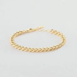 Bracelet Souple ARGENT - Doré