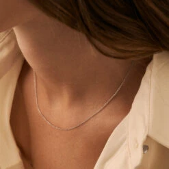 Chaine FORCAT - Argenté -Bagues Magasin 02623623 050 TU M1