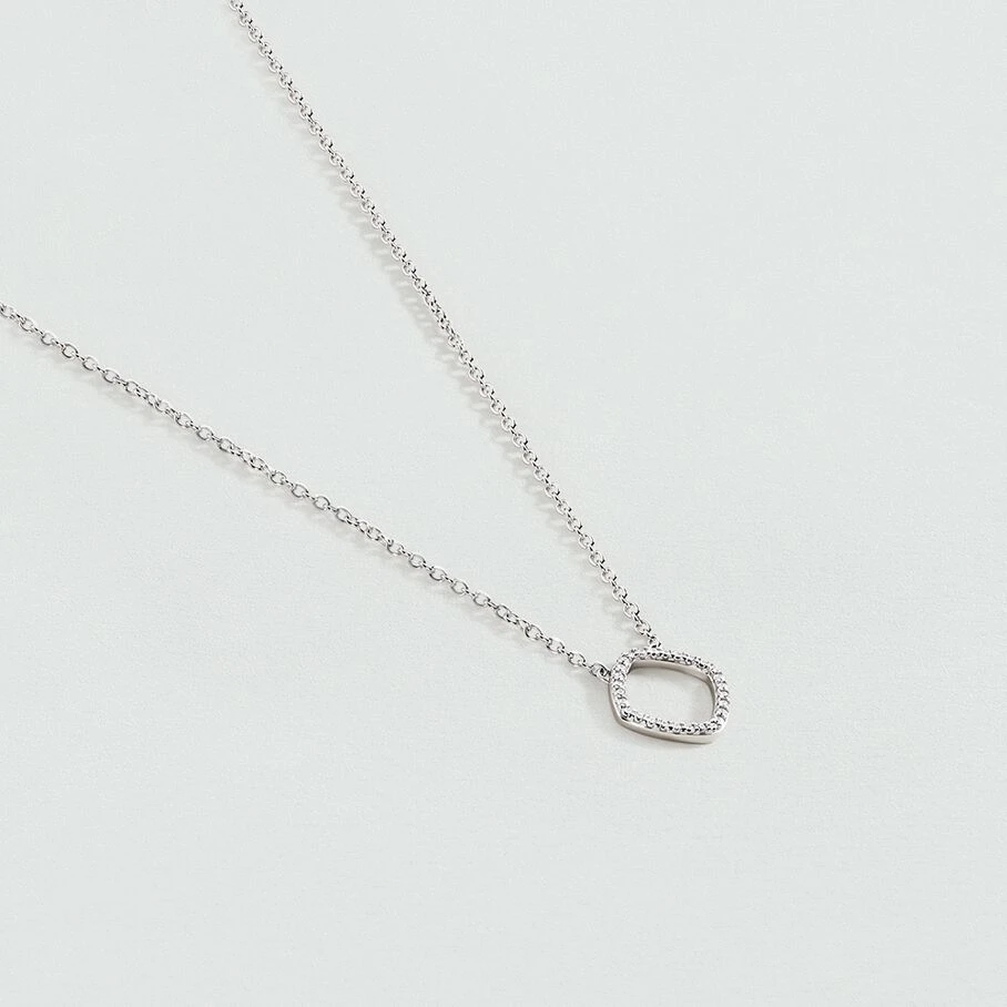 Collier Ras Du Cou SISSI - Cristal / Argenté 3 Collier Ras Du Cou SISSI - Cristal / Argenté