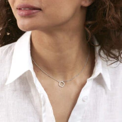 Collier Ras Du Cou SISSI - Cristal / Argenté 7 Collier Ras Du Cou SISSI - Cristal / Argenté -Bagues Magasin 02623665 136 TU M2