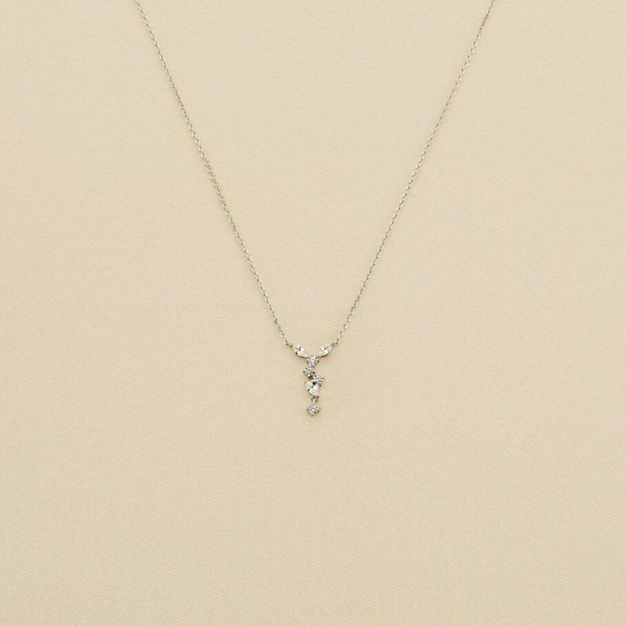 Collier Ras Du Cou PLEIADES - Cristal / Argenté 3 Collier Ras Du Cou PLEIADES - Cristal / Argenté