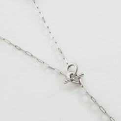 Sautoir GEMINI - Cristal / Argenté