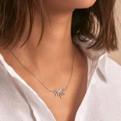 Collier Mi-long RADIEUX - Argenté -Bagues Magasin 02623713 050 TU M1