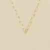 Collier Mi-long CHAIN - Doré 2 Collier Mi-long CHAIN - Doré -Bagues Magasin 02651376 157 TU 01