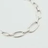 Collier Ras Du Cou CHAIN - Argenté -Bagues Magasin 02651377 064 TU 01